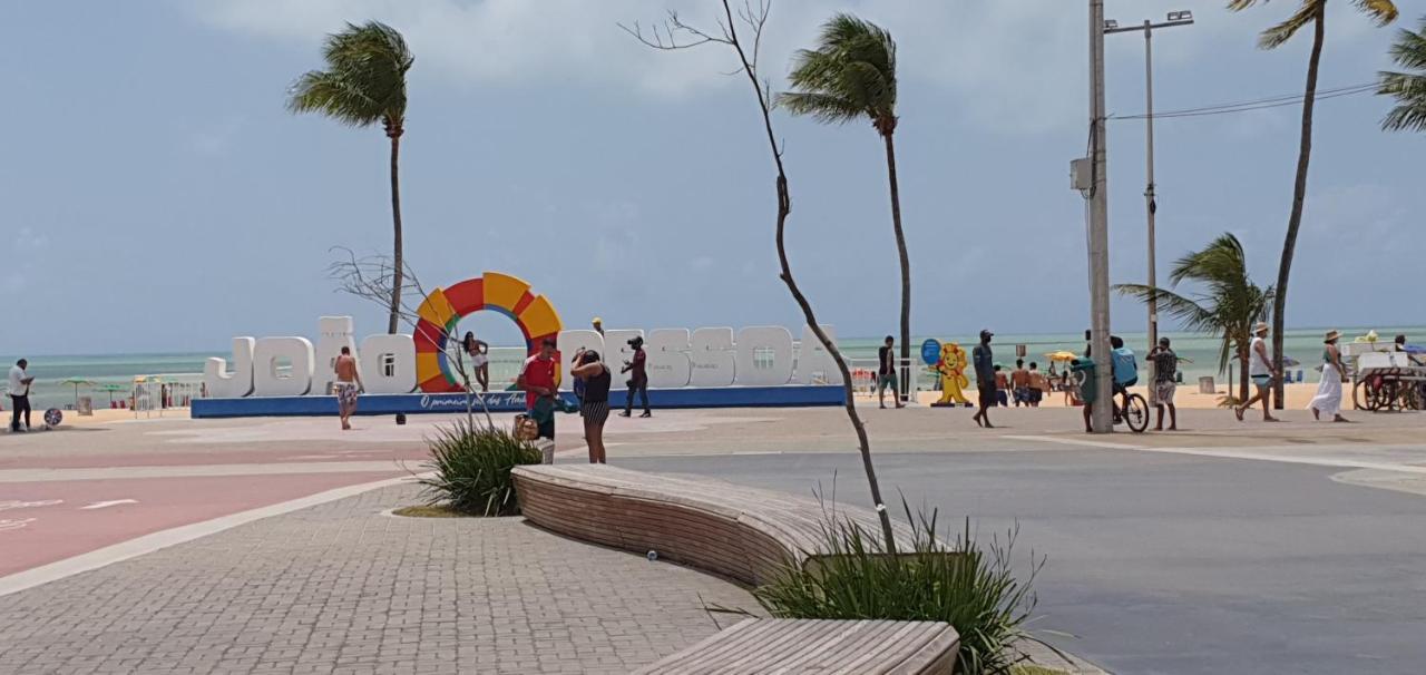 Luxor Tambau Ap 100 Metros Da Praia Com Vista Para O Mar João Pessoa Exterior foto